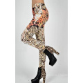 Mulheres bonitas sem costura meias leopardo imprimir Leggings Jean